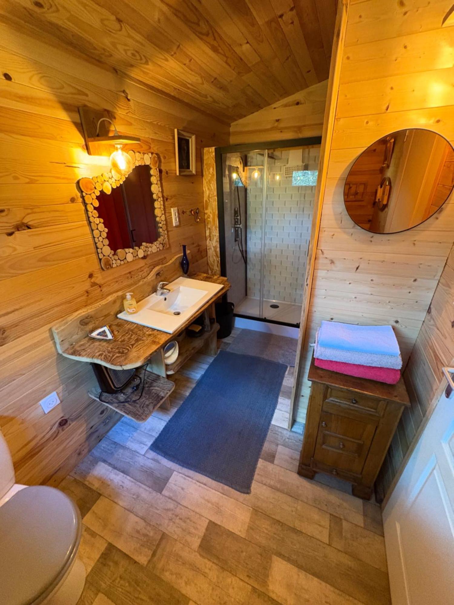 Chalet Cricri Domaine De La Mamounette Champclause Exterior foto